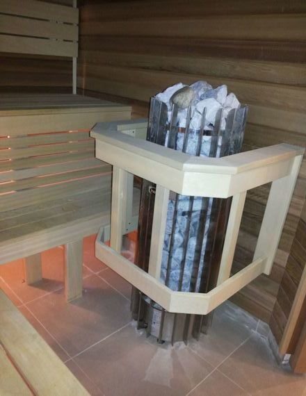 Ограждение каменки