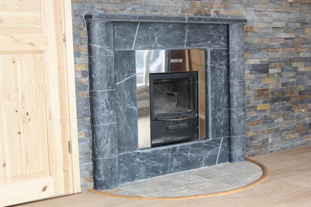 Портал из талько-хлорита д/печи HARVIA