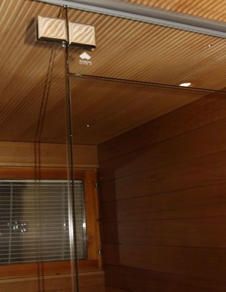 Дверь стеклянная SunSauna Oy без коробки