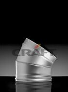 Отвод-сэндвич 30°